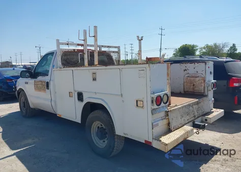 2004 Ford F350 Srw Super Duty из США, поврежденный, VIN 1FDSF30L44EB03316